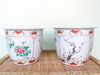 Pair of Chinoiserie Chic Cachepots