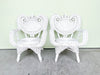 Pair of Adorable Wicker Child Chairs