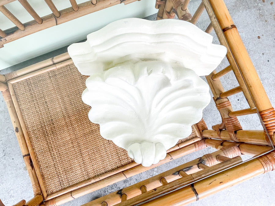 Pair of Seashell Wall Sconces