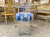 Set of Four Lucite Chairs on Casters