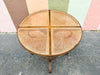 Bentwood and Cane Bistro Table