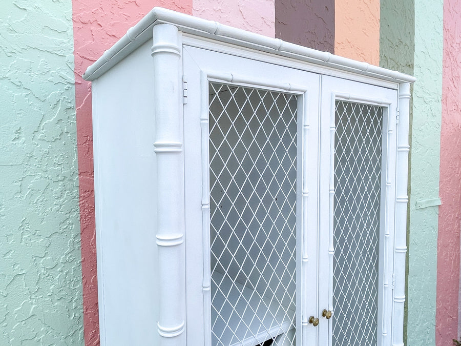 Palm Beach Faux Bamboo Wardrobe