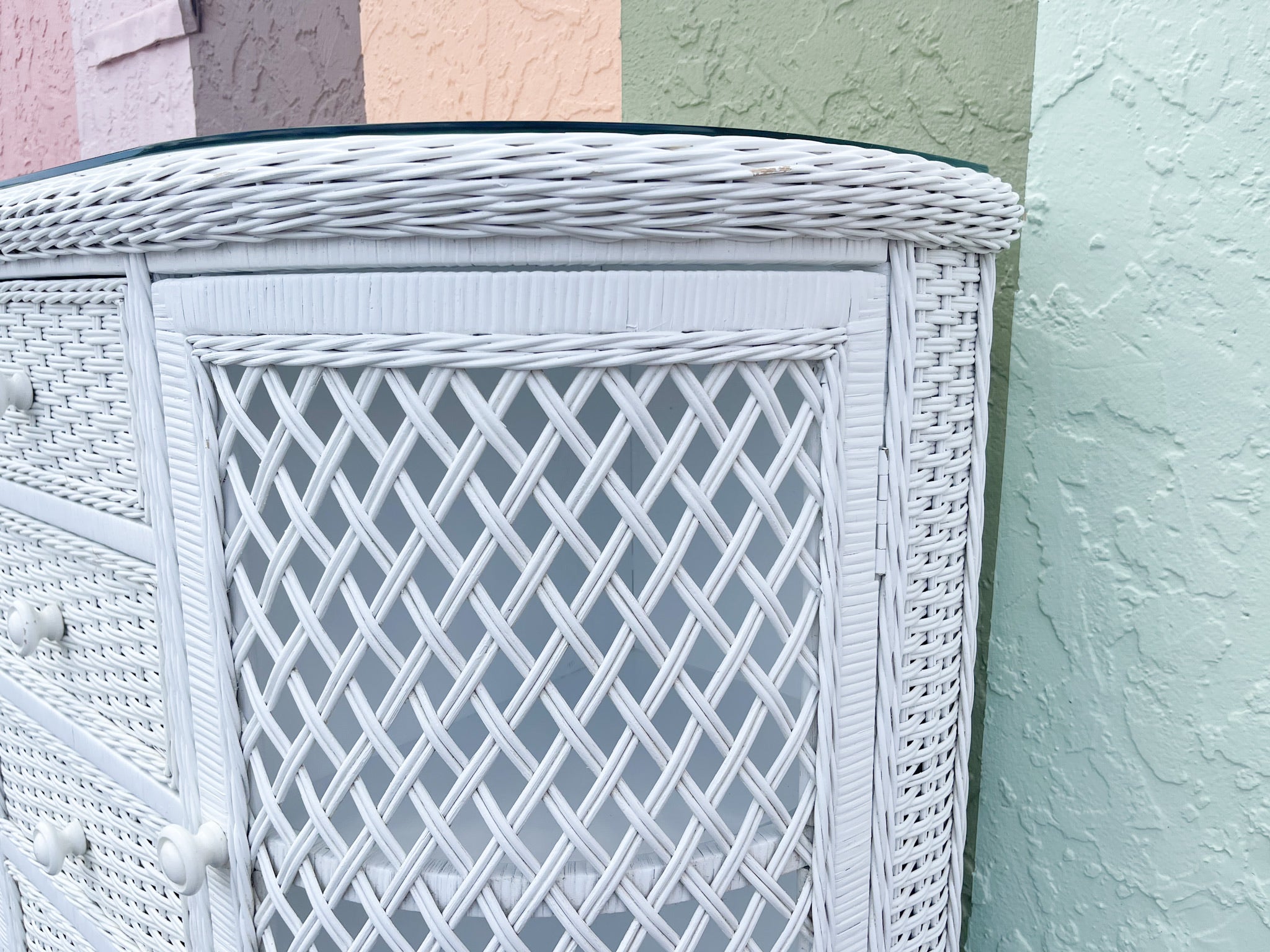 Wicker Server Palm Beach Regency