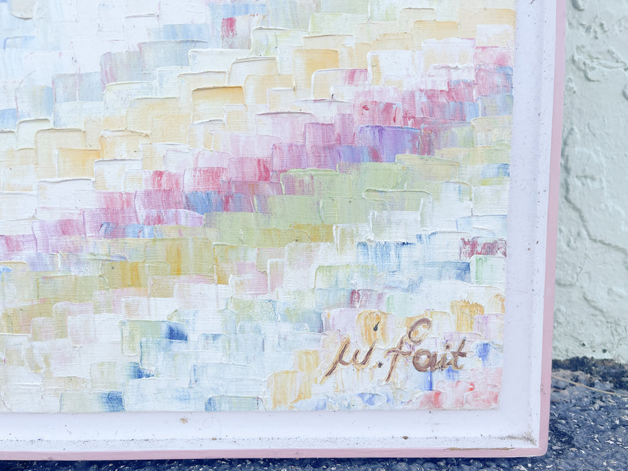 Large Scale Colorful Confetti Original Art