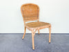 Cute Wicker Desk and Chair