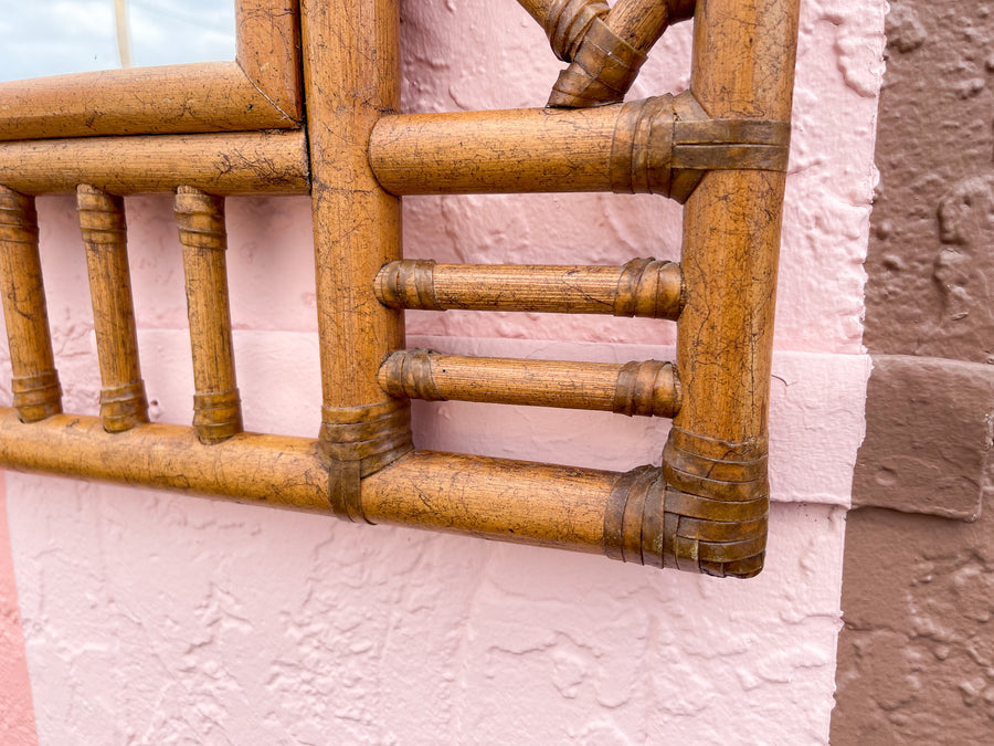 Warehouse Wednesday Sale: Ficks Reed Rattan Mirror