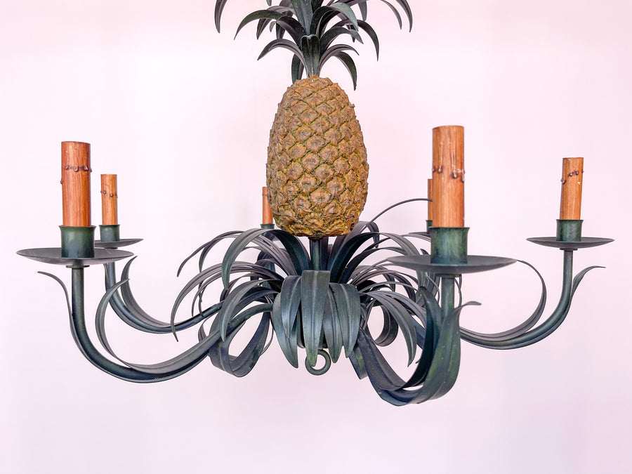 Curry and Company Pineapple Chandelier