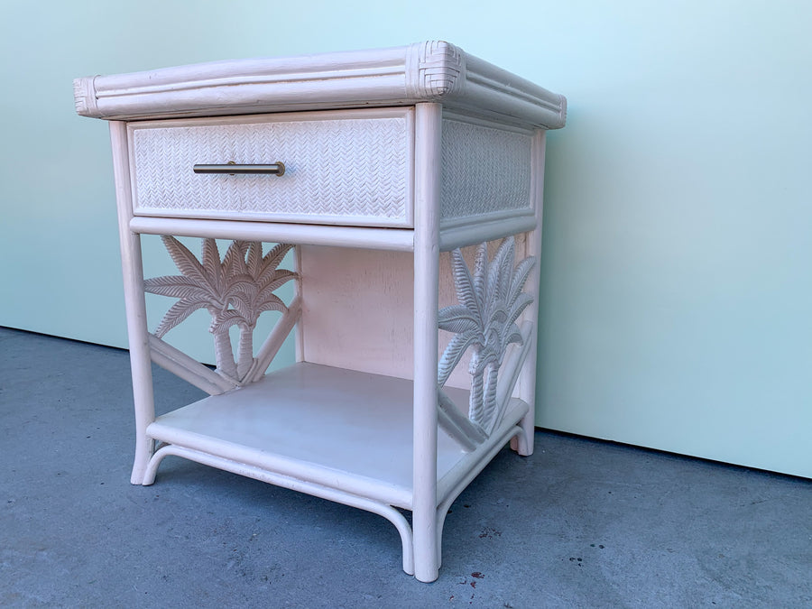 Pair of Palm Tree Nightstands