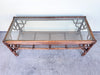 Rattan Fretwork Coffee Table