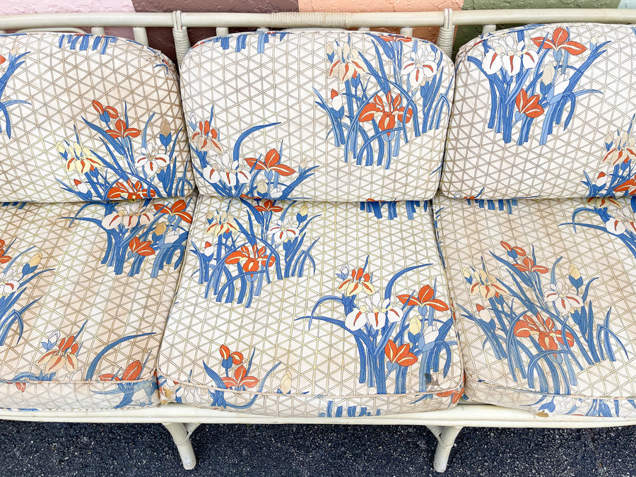 Ficks Reed Rattan Sofa