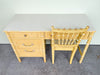 Yellow Thomasville Faux Bamboo Desk and Chair