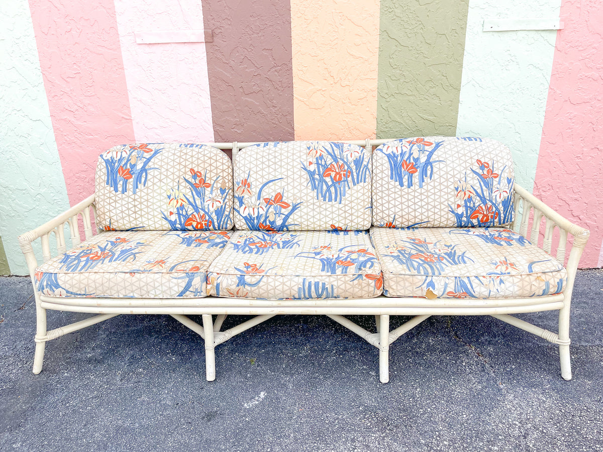 Ficks Reed Rattan Sofa