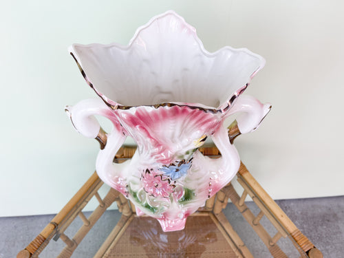 1950s Swan Vase