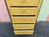 Thomasville Yellow Faux Bamboo Lingerie Chest