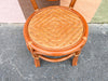 Set of Four Rattan Bistro Chairs