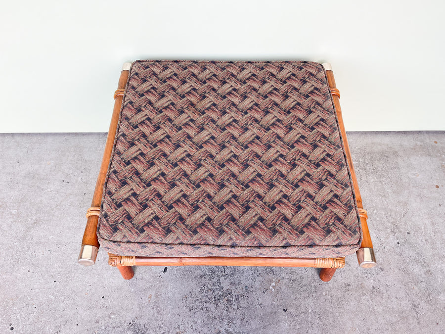 Ficks Reed Rattan Ottoman