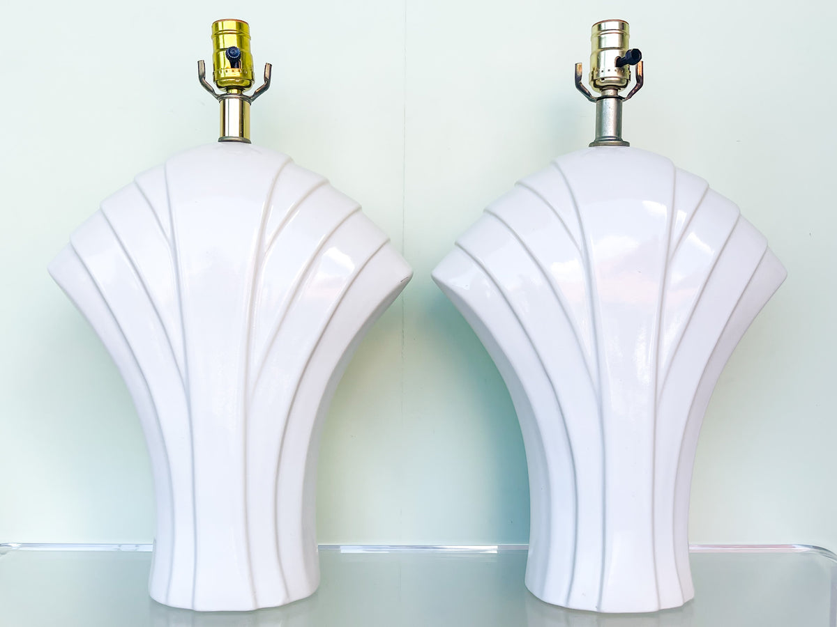 Pair of Art Deco Lamps