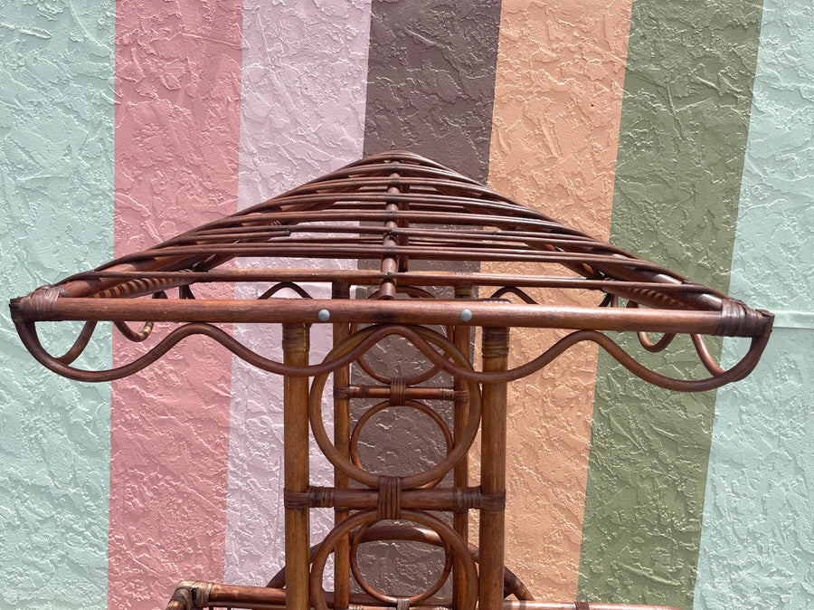 Palm Beach Chic Rattan Rickshaw