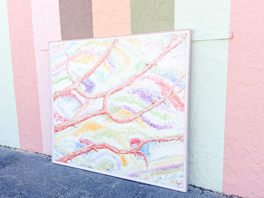 Large Scale Colorful Confetti Original Art