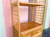 Rattan Pagoda Etagere