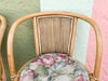 Set of Three Cute Rattan Bar Stools