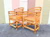 Pair of Brighton Style Rattan Chairs