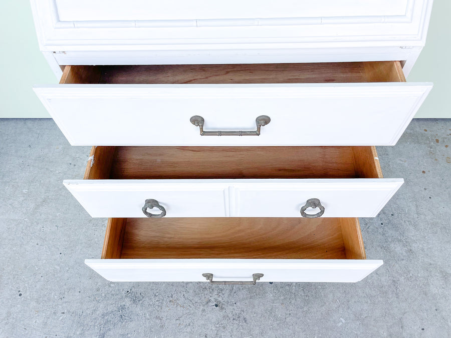 Palm Beach Faux Bamboo Secretary