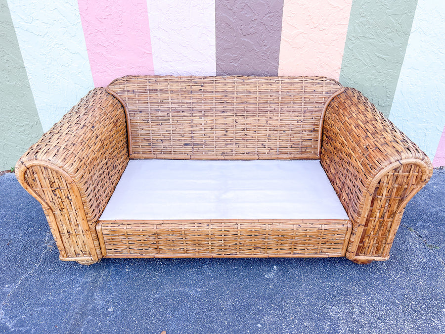Ralph Lauren Rattan Loveseat