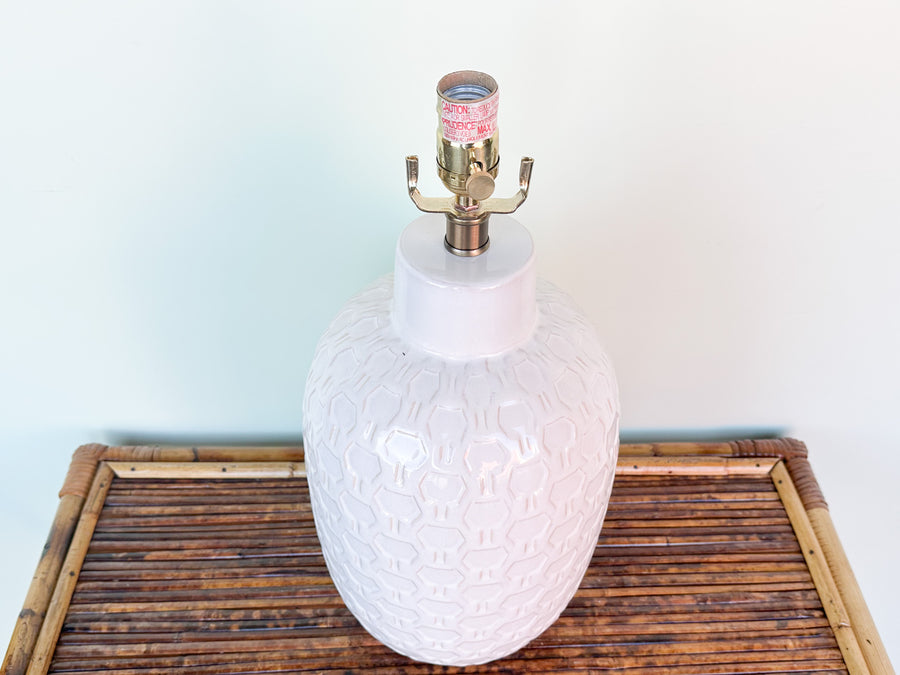 Ceramic Honeycomb Lamp
