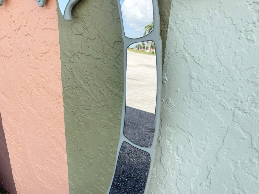 Pair of Miami Vice Inspired Mirrored Palms