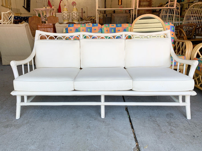 Palm Beach Chic Ficks Reed Couch