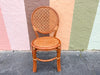 Set of Four Rattan Bistro Chairs