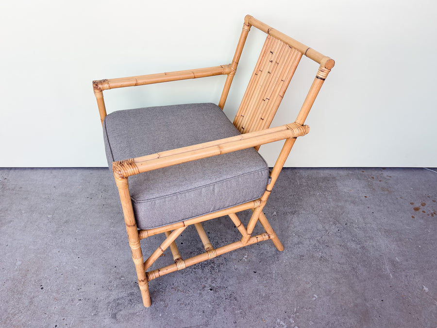 Pair of Island Chic Bamboo Chairs