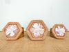 Set of Three Petite Shell Baskets