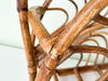 Palm Frond Rattan Magazine Rack