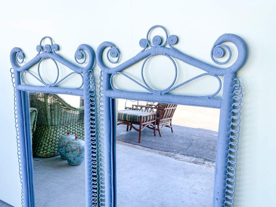 Pair of Fiddlehead Mirrors