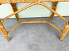 Island Style Wicker and Bamboo Entry Table