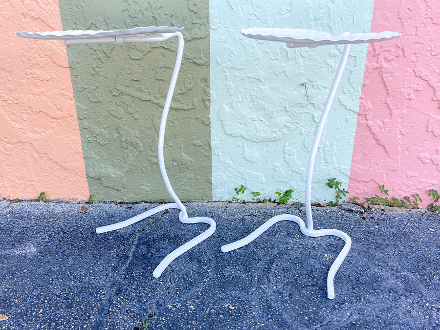 Pair of Salterini Leaf Cocktail Tables
