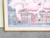 Warehouse Wednesday Sale: Large Fab Flamingo Painting