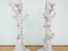 Pair of Faux Coral Lamps