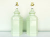 Pair of Ceramic Celadon Lamps