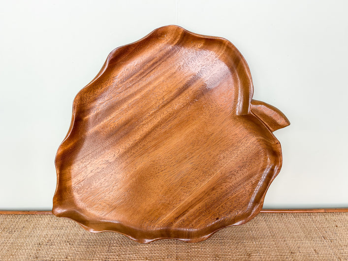 Large Monkey Pod Palm Leaf Tray