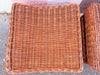 Pair of Rattan Ottomans