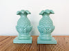 Pair of Cast Iron Pineapple Book Ends