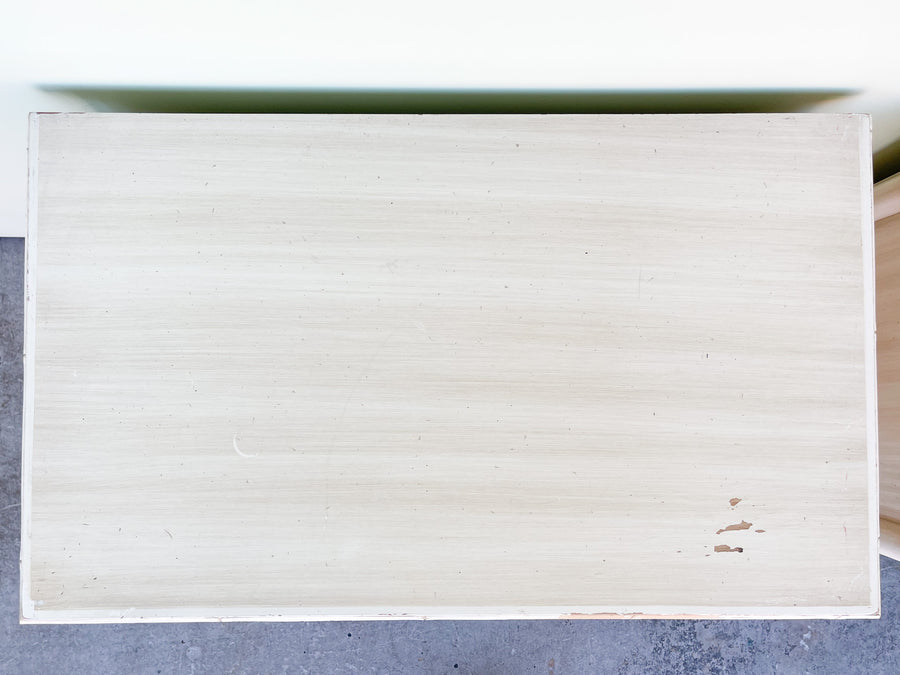 Pair of Century Faux Bamboo Nightstands