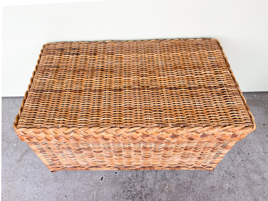 Braided Wicker Trunk
