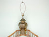 Faux Bamboo Brass Pagoda Lamp