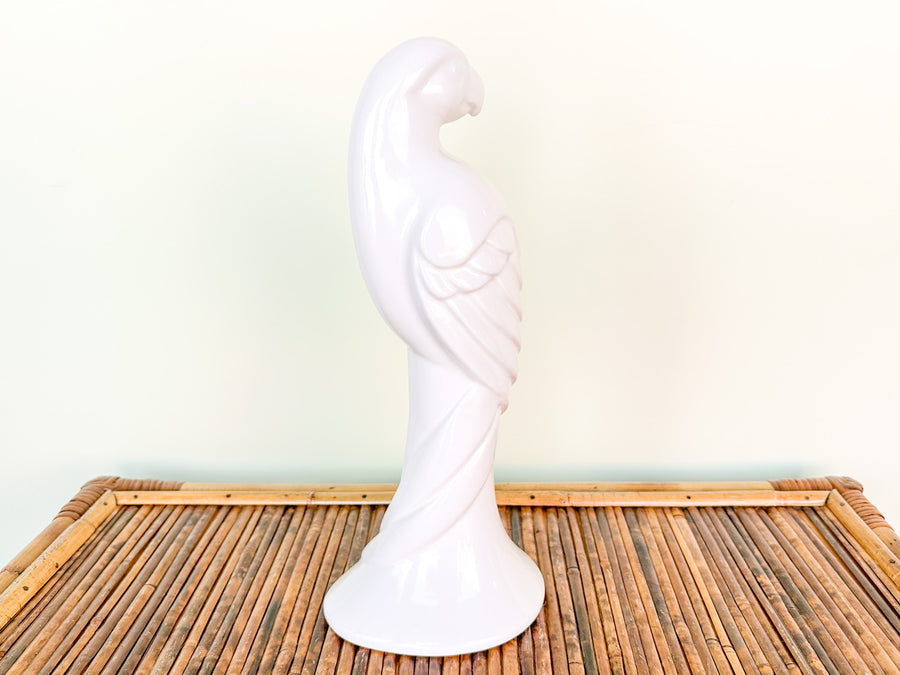 Palm Beach Chic Haeger Ceramic Parrot