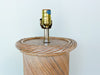 Pencil Reed Rattan Column Lamp