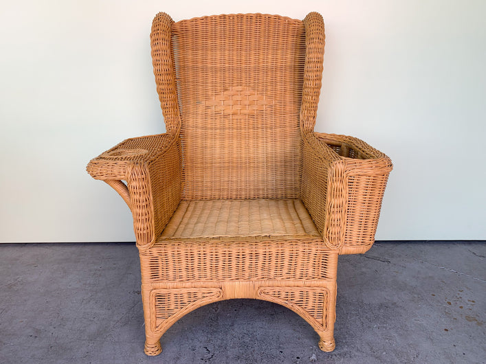 Wicker Lounge Chair